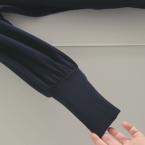 NWT Eloquii navy blue sweater dress size 14/16 - Picture 3 of 8